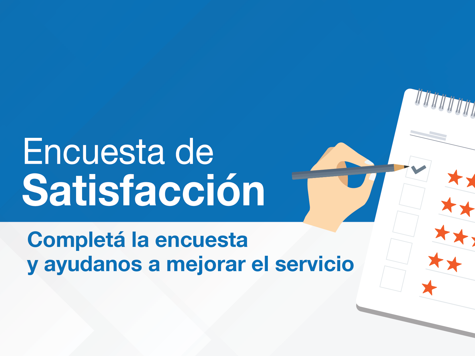Encuesta, satisfaccion servicio SAS